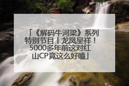 《解码牛河梁》系列特别节目丨龙凤呈祥!5000多年前这对红山CP竟这么好嗑