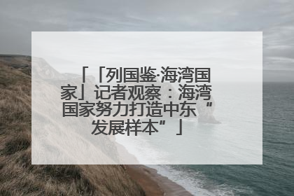 「列国鉴·海湾国家」记者观察：海湾国家努力打造中东“发展样本”