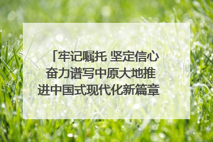 牢记嘱托 坚定信心 奋力谱写中原大地推进中国式现代化新篇章（六）河南绘就“行走河南·读懂中国”新画卷丨牢记嘱托谱新篇