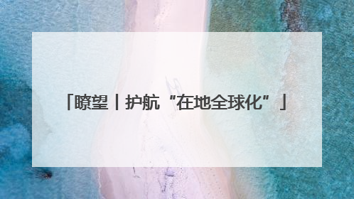 瞭望丨护航“在地全球化”