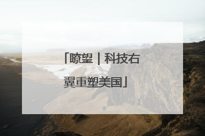 瞭望｜科技右翼重塑美国