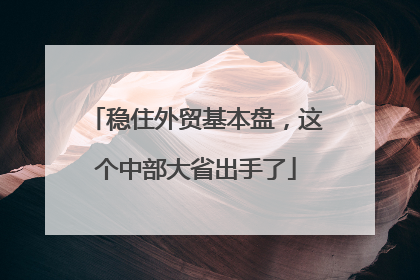 稳住外贸基本盘，这个中部大省出手了