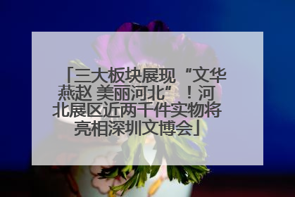 三大板块展现“文华燕赵 美丽河北”！河北展区近两千件实物将亮相深圳文博会