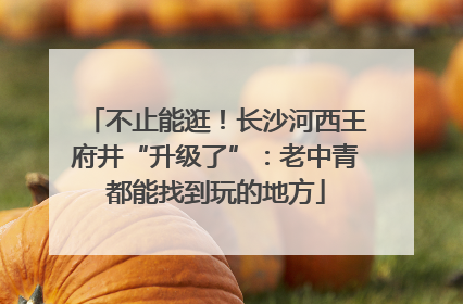 不止能逛！长沙河西王府井“升级了”：老中青都能找到玩的地方