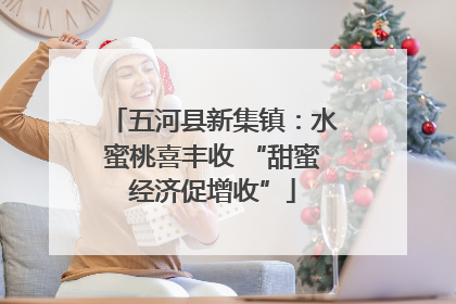 五河县新集镇：水蜜桃喜丰收 “甜蜜经济促增收”