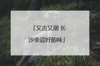 又古又潮 长沙非遗好韵味