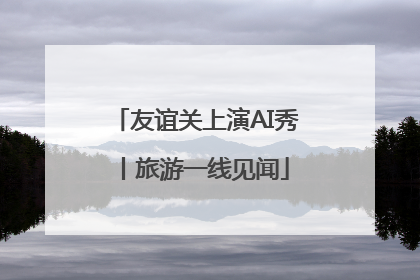 友谊关上演AI秀丨旅游一线见闻
