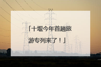 十堰今年首趟旅游专列来了！