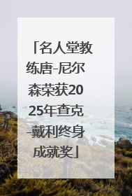 名人堂教练唐-尼尔森荣获2025年查克-戴利终身成就奖