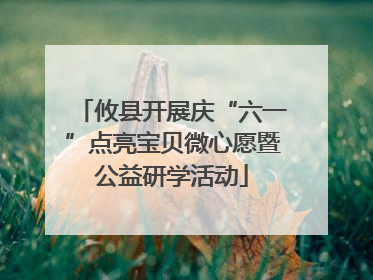 攸县开展庆“六一”点亮宝贝微心愿暨公益研学活动