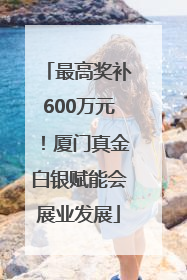 最高奖补600万元！厦门真金白银赋能会展业发展