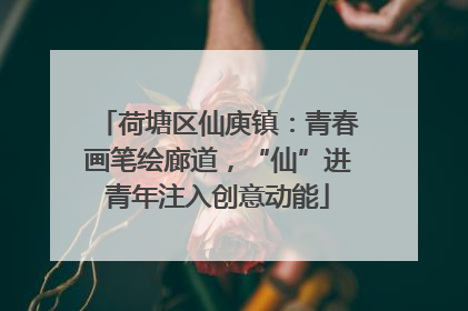 荷塘区仙庾镇：青春画笔绘廊道，“仙”进青年注入创意动能