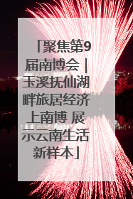 聚焦第9届南博会｜玉溪抚仙湖畔旅居经济上南博 展示云南生活新样本