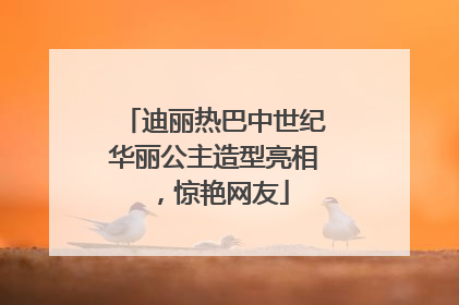 迪丽热巴中世纪华丽公主造型亮相，惊艳网友