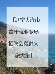 辽宁大连市青年就业专场招聘会搬进文旅大集