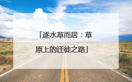 逐水草而居：草原上的迁徙之路