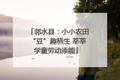邻水县：小小农田“豆”趣横生 莘莘学童劳动添能