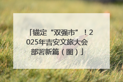 锚定“双强市”！2025年吉安文旅大会部署新篇（图）