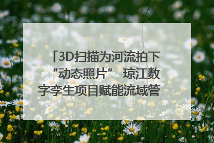 3D扫描为河流拍下“动态照片” 琼江数字孪生项目赋能流域管理｜新闻发布最前线