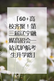 60+高校齐聚！第三届辽宁融媒高招会一站式护航考生升学路